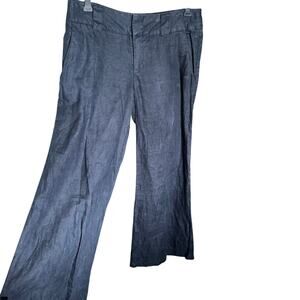 London Jean the Marisa wide leg linen pants sz 4